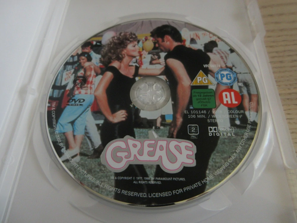 POMÁDA, J. TRAVOLTA, DVD FILM