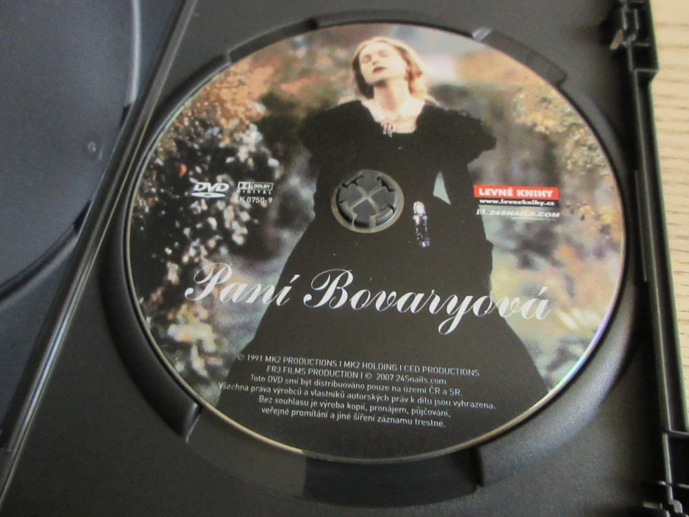 PANÍ BOVARYOVÁ, GB OBAL, ČESKÁ VERZE, 2X DVD FILM