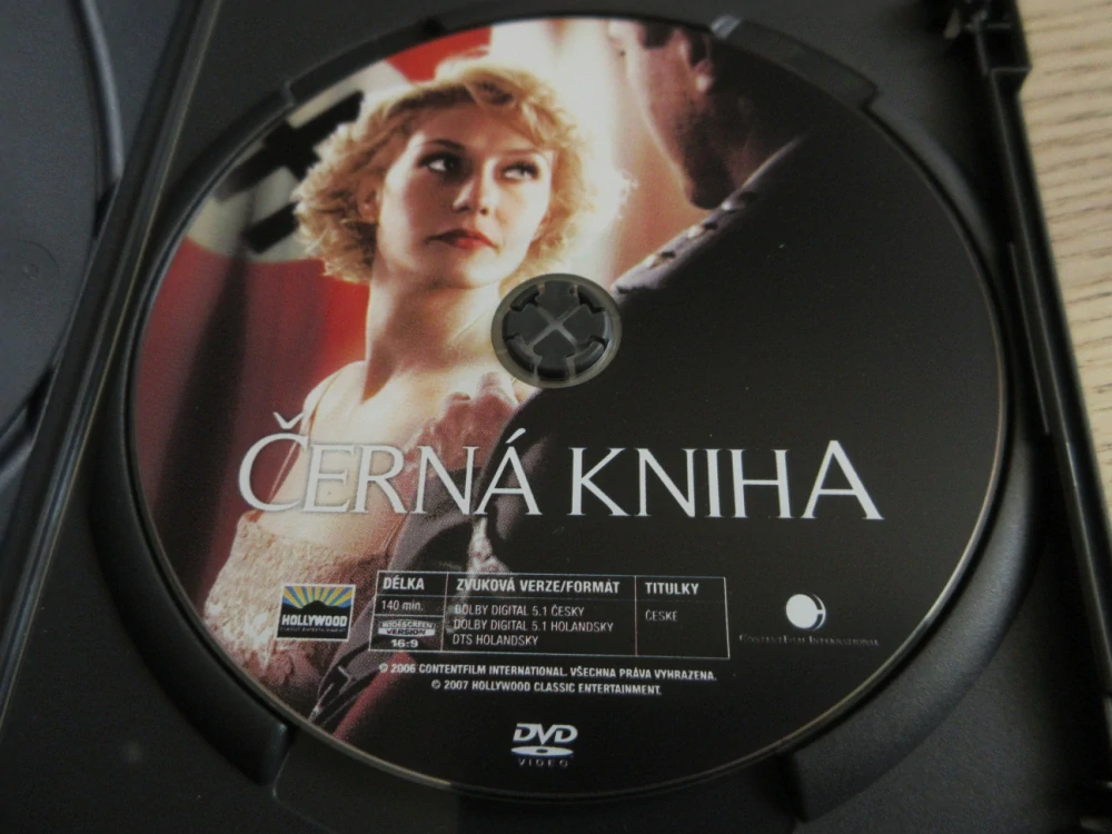 ČERNÁ KNIHA, GB OBAL, ČESKÁ VERZE, 2X DVD FILM