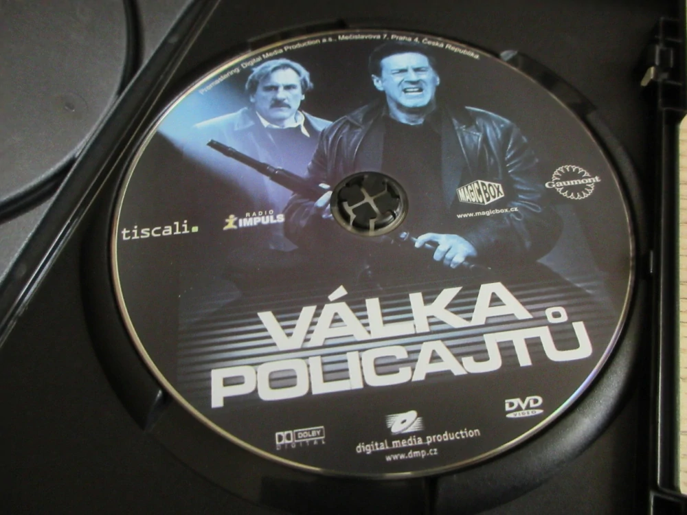 VÁLKA POLICAJTŮ, D. AUTEUIL, G. DEPARDIEU, GB OBAL, ČESKÁ VERZE, 2X DVD FILM