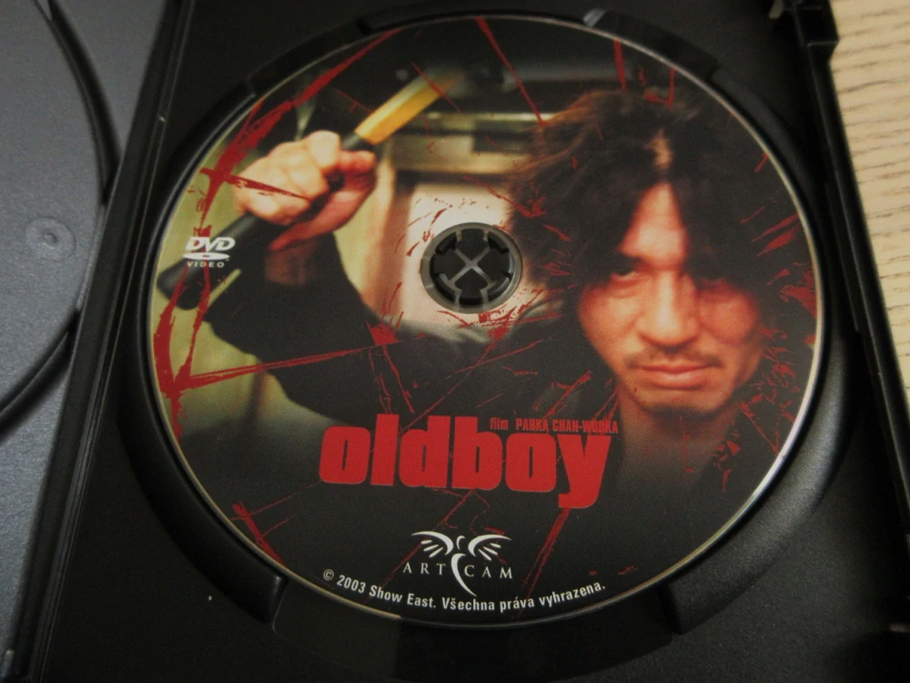 OLDBOY, CH. MIN-SIK, GB OBAL, ČESKÁ VERZE, 2X DVD FILM