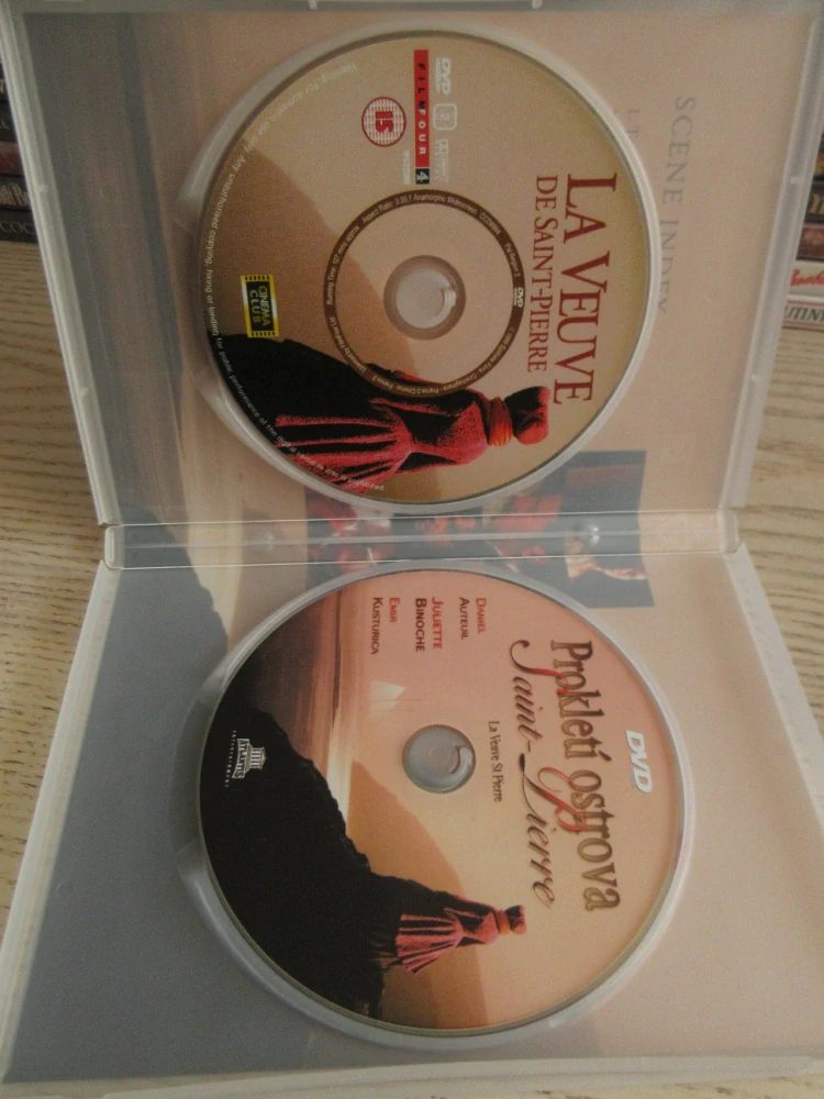 PROKLETÍ OSTROVA SAINT-PIERRE, D. AUTEUIL, J. BINOCHE, GB OBAL, ČESKÁ VERZE, 2X DVD FILM