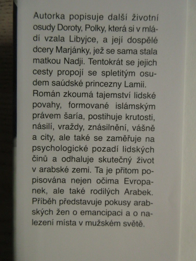 ARABSKÁ PRINCEZNA, TANYA VALKOVÁ, **an