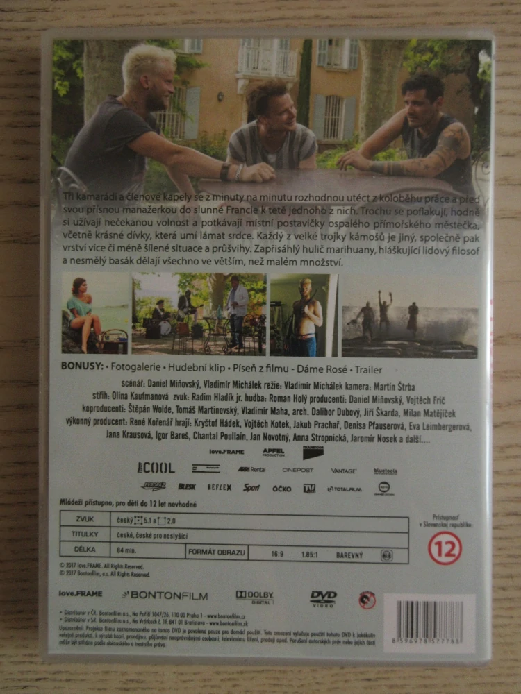 PRÁZDNINY V PROVENCE, V. KOTEK, J. PRACHAŘ, DVD FILM ČR