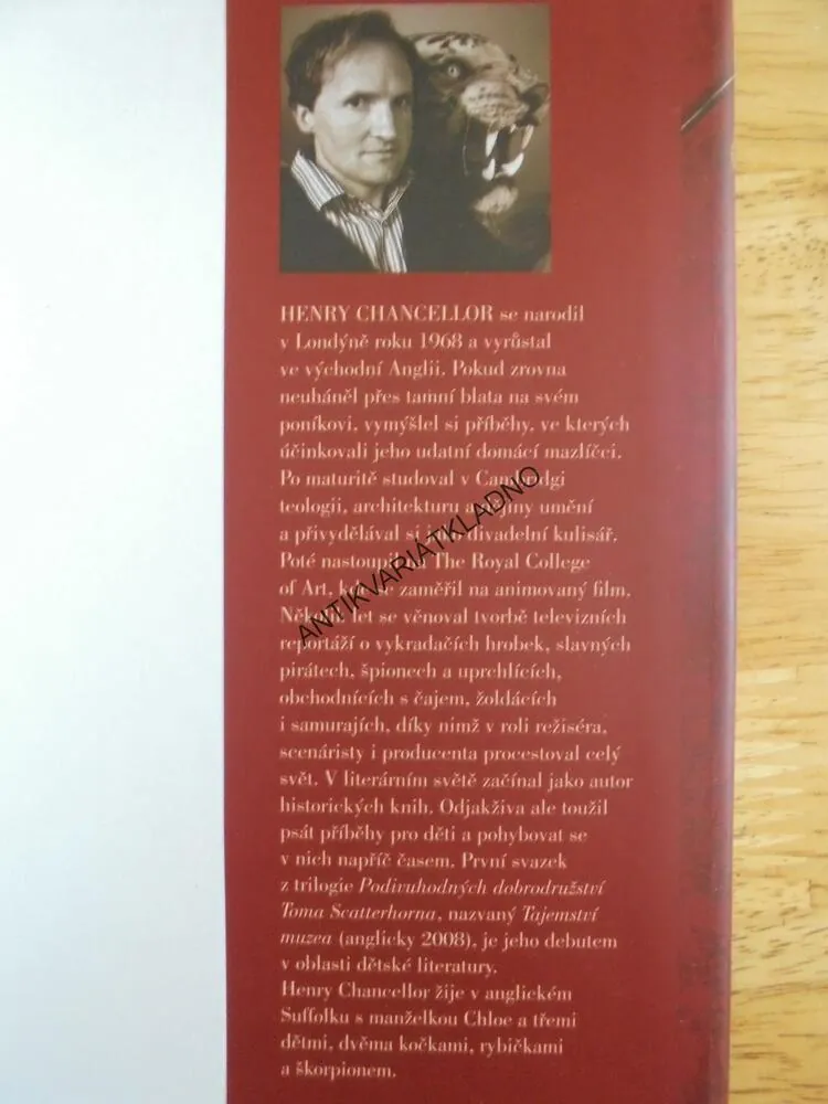 TAJEMSTVÍ MUZEA, H. CHANCELLER,TOM SCATTERHORN, **an