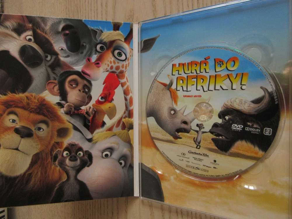 HURÁ DO AFRIKY!, DVD FILM