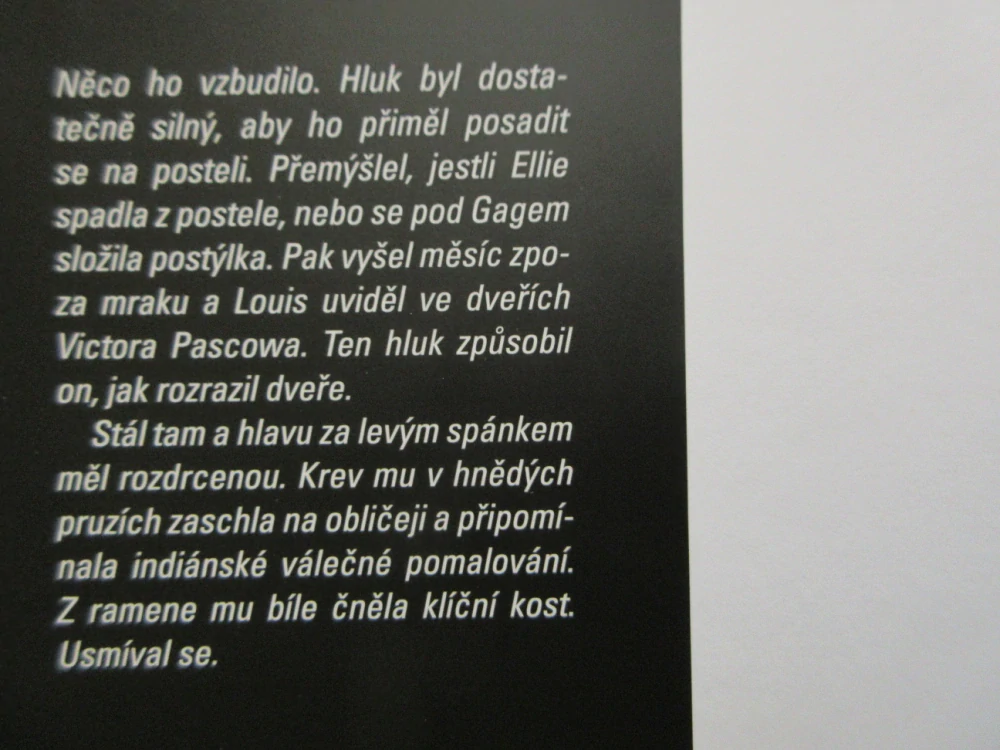 ŘBITOV ZVÍŘÁTEK, STEPHEN KING, **an