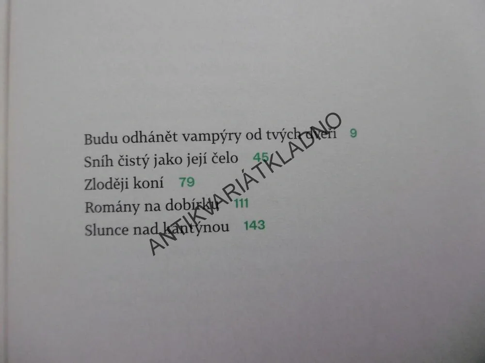 ZLODĚJI ZELENÝCH KONÍ, JIŘÍ HÁJÍČEK