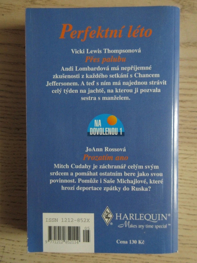 PŘES PALUBU, VICKI LEWIS THOMPSONOVÁ, PROZATÍM ANO, JOANN ROSSOVÁ, **an