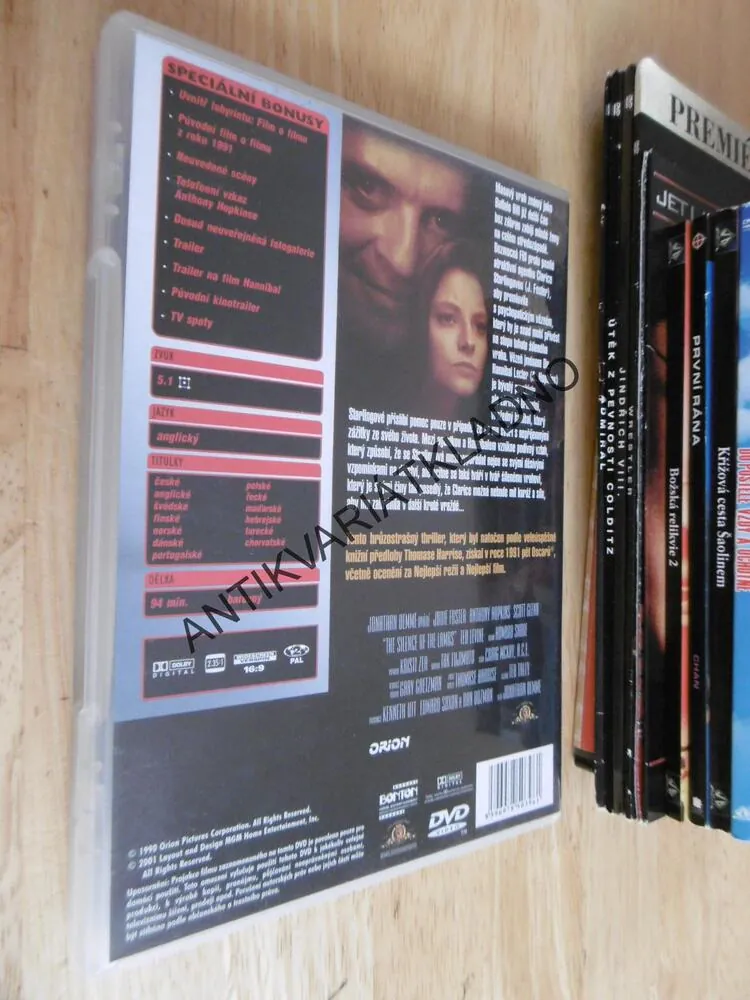MLČENÍ JEHŇÁTEK, DVD FILM