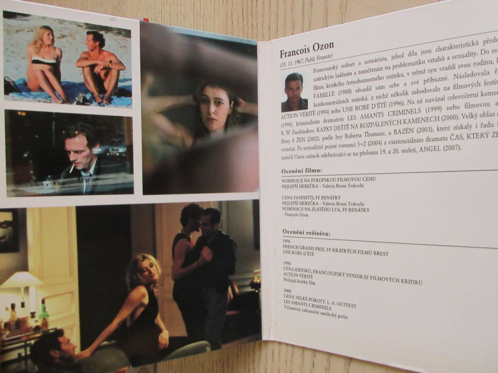 5X2, R: F. OZON, DVD FILM