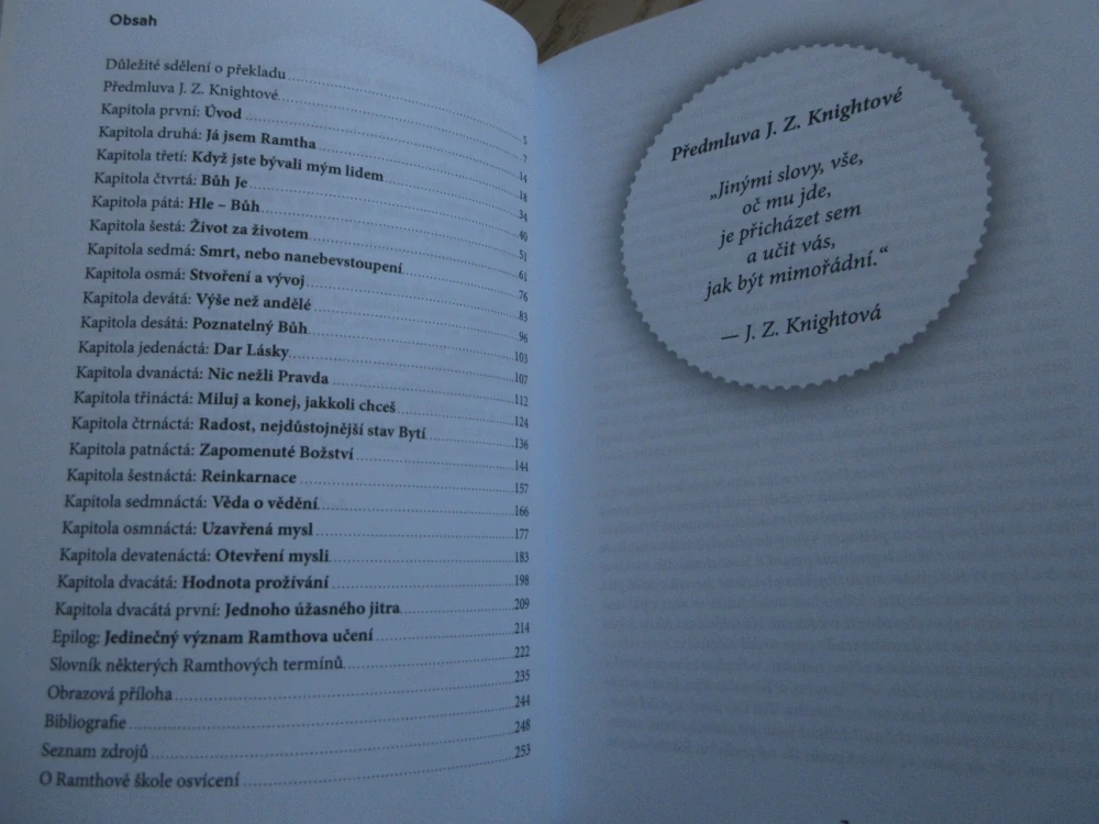 BÍLÁ KNIHA, RAMTHA, **an