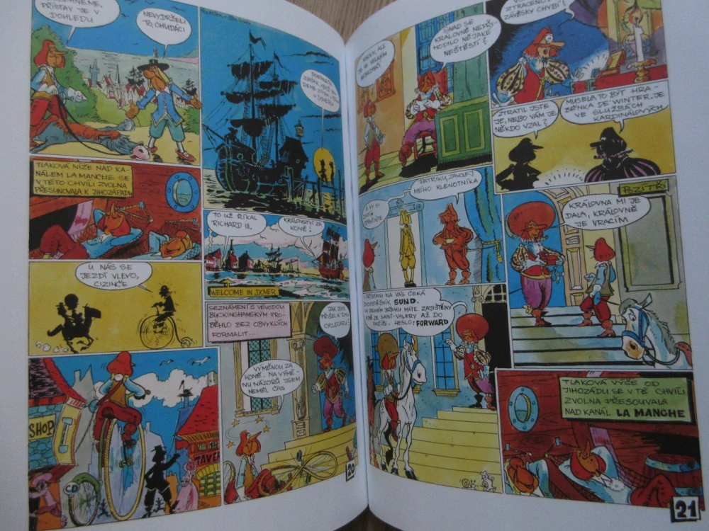 TŘI MUŠKETÝŘI, MILOŠ POLÁŠEK A ANTONÍN ŠPLÍCHAL, **an