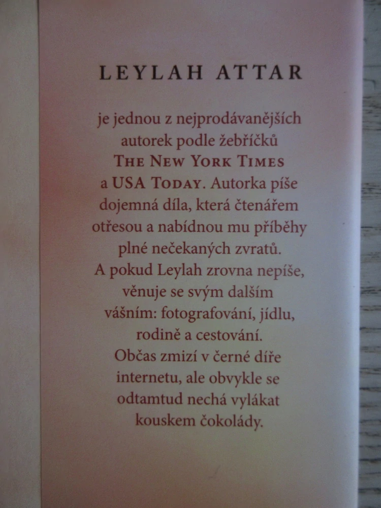 MLHY SERENGETI, LEYLAH ATTAR, **an
