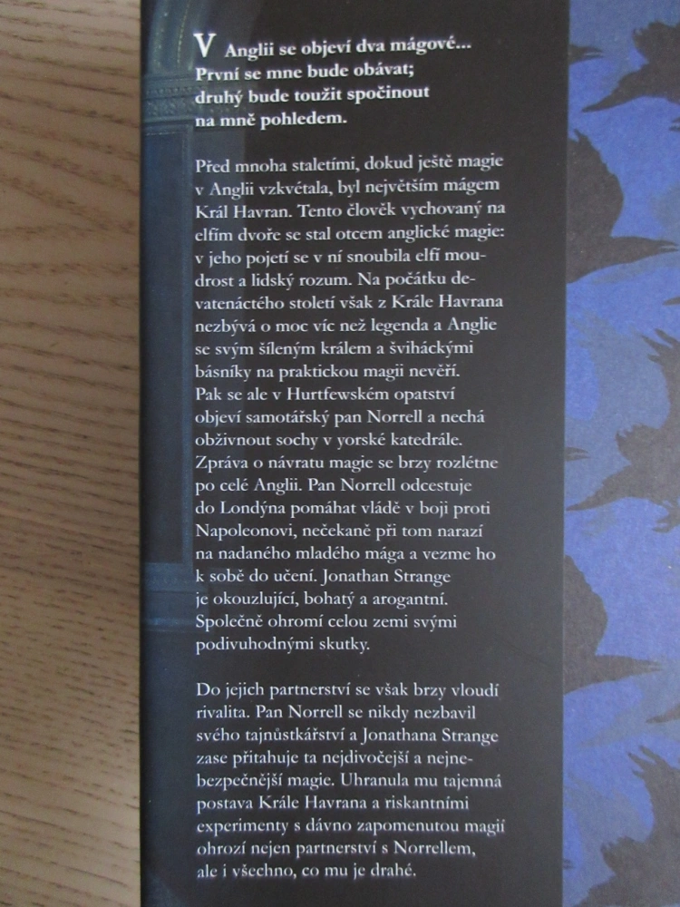 JONATHAN STRANGE A PAN NORRELL, SUSANNA CLARKOVÁ, **an