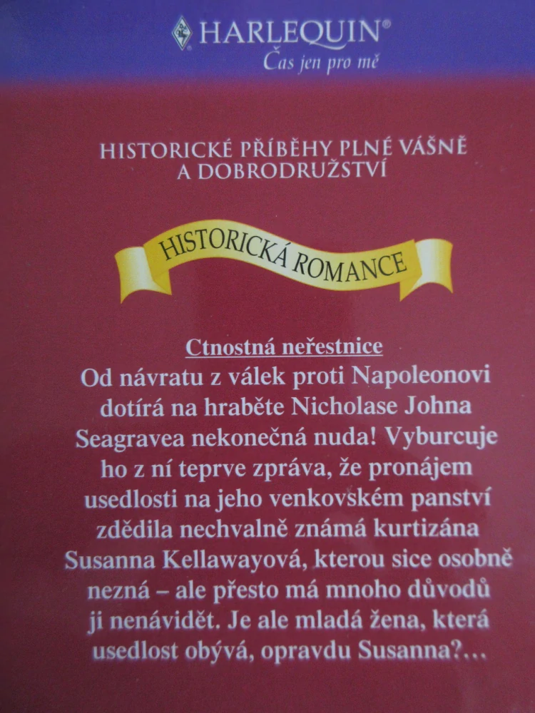 CTNOSTNÁ NEŘESTNICE, NOCILA CORNICKOVÁ, **an