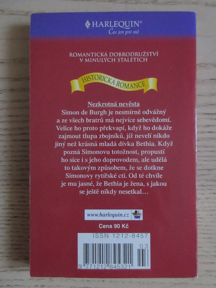 NEZKROTNÁ NEVĚSTA, DEBORAH SIMMONSOVÁ, **an