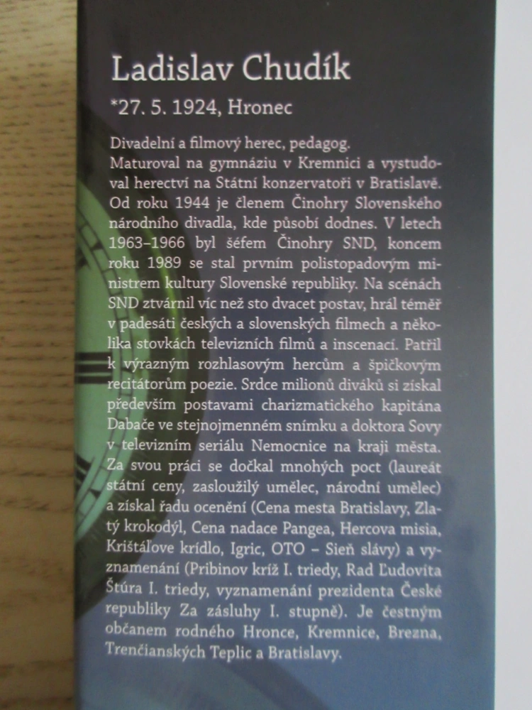 ŽIJI NASTAVENÝ ČAS, LADISLAV CHUDÍK, JÁN ŠTRASSER, **an