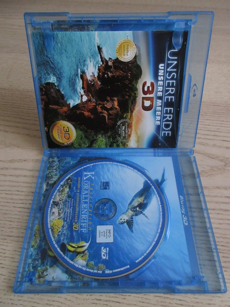 FASZINATION KORALLENRIFF, BLURAY DVD FILM 