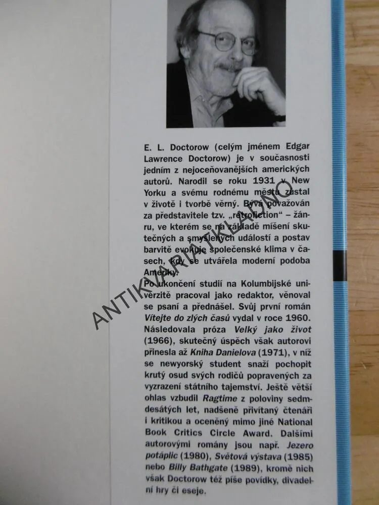 RAGTIME, E.L. DOCTOROW, **an