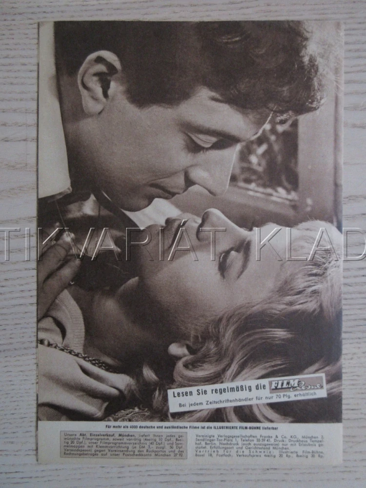 HRY LÁSKY, LES JEUX DE L'AMOUR, J. P. CASSEL, BIO PROGRAM ČŠ-2 Č. 68