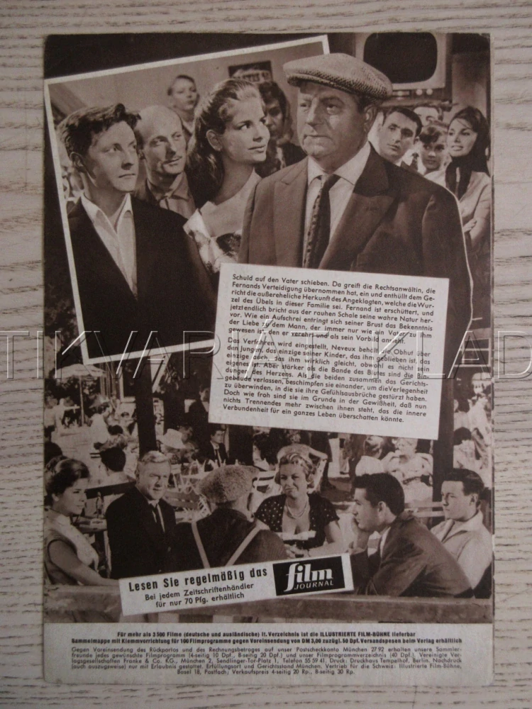 RUE DES PRAIRIES, LUČNÍ ULICE, J. GABIN, BIO PROGRAM ČŠ-2 Č. 88