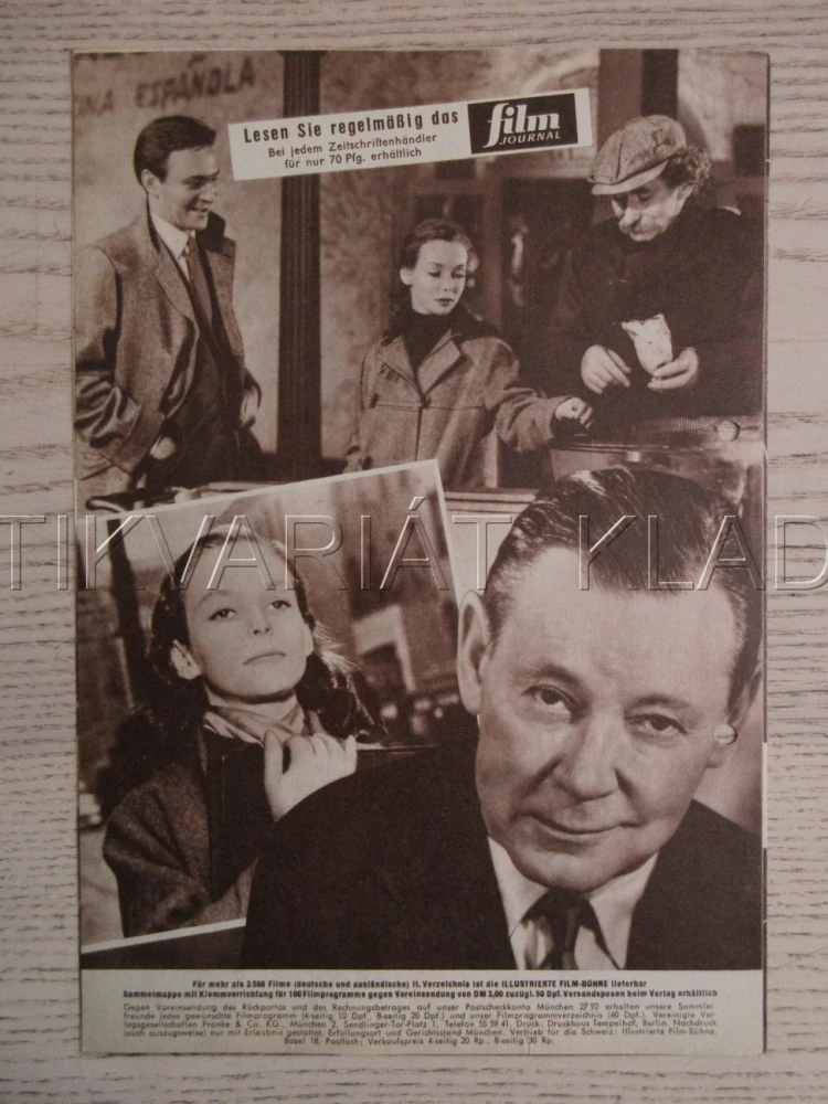 STAGE STRUCK, H. FONDA, BIO PROGRAM ČŠ-2 Č. 89