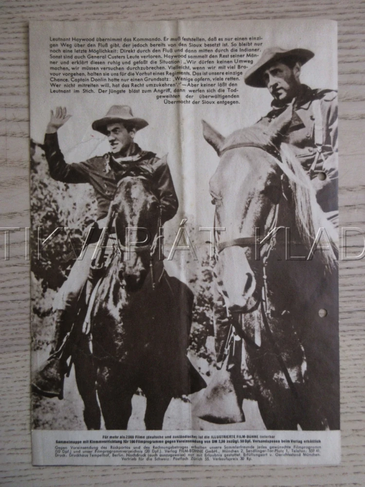 LITTLE BIG HORN, L. BRIDGES, BIO PROGRAM ČŠ-2 Č. 98