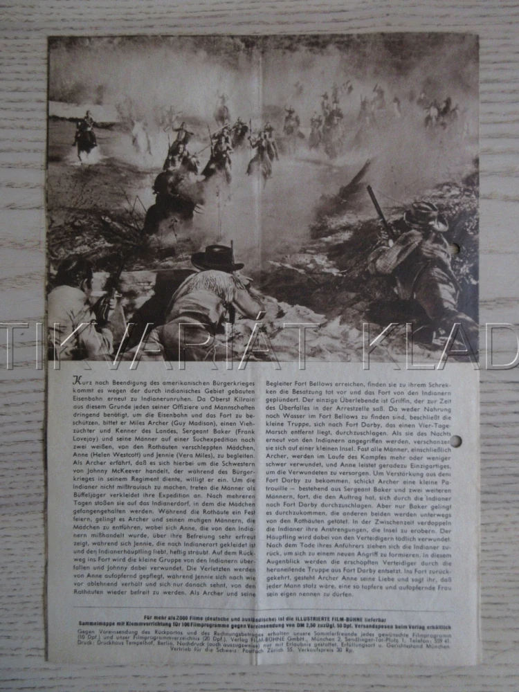 CHARGE AT FEATHER, G. HADINSON, BIO PROGRAM ČŠ-2 Č. 104