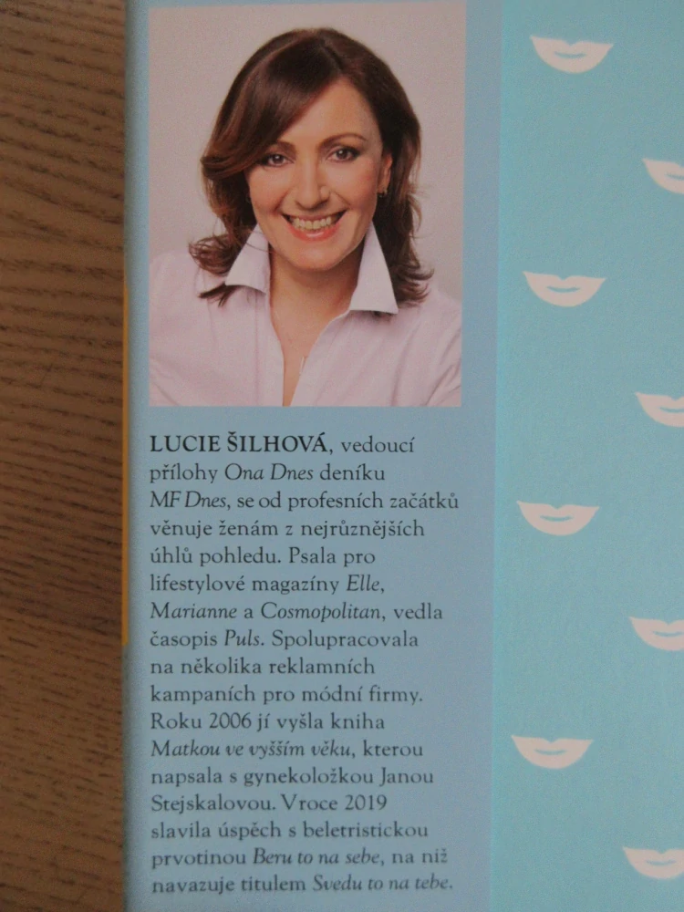 SVEDU TO NA TEBE, LUCIE ŠILHOVÁ, **an