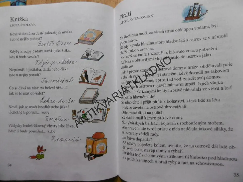 PRVNÍ ČTENÍ, PRO 1.ROČNÍK ZŠ