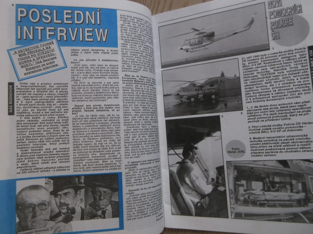 ČASOPIS 158 LINKA, POLICIE, 21/1993 