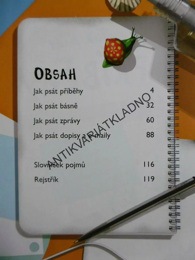 JAK PSÁT PŘÍBĚHY, BÁSNĚ, DOPISY, PROJEKTY, REPORTÁŽE, E-MAILY... A DALŠÍ, **an