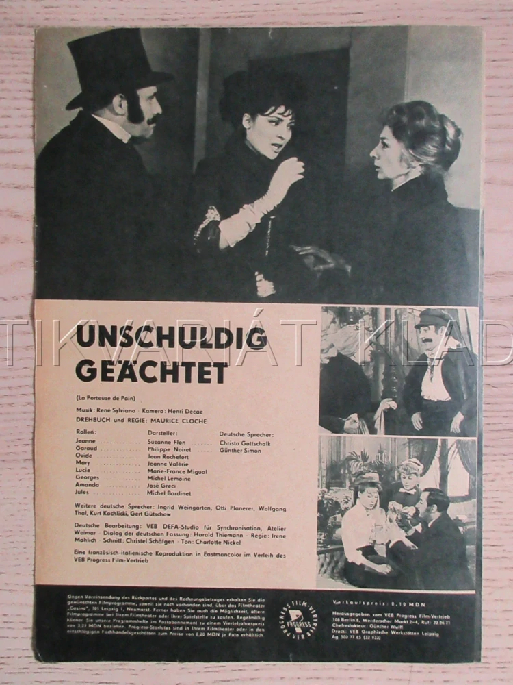 PORTEUSE DE PAIN, P. NOIRET, BIO PROGRAM ČŠ-2 Č. 126
