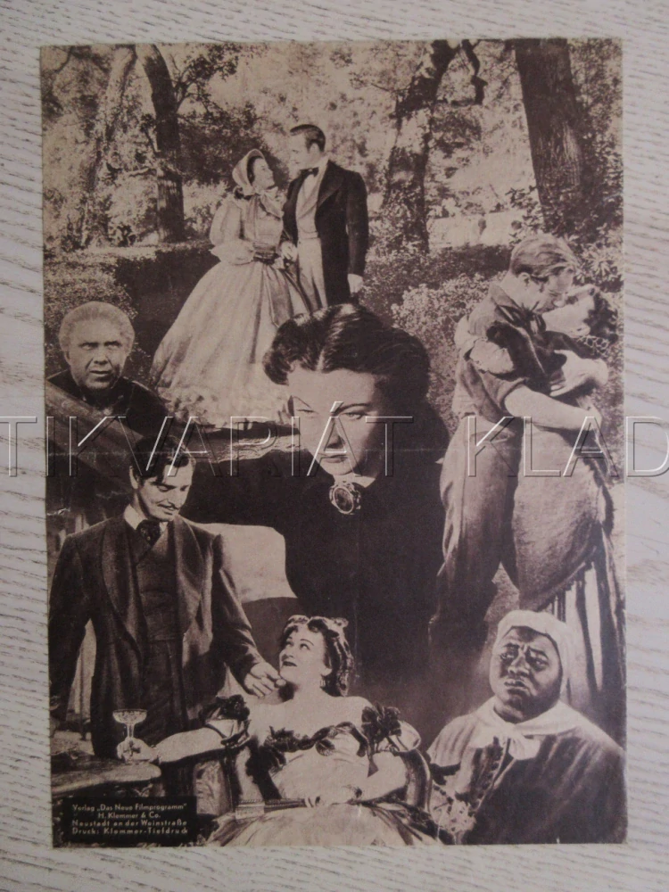 JIH PROTI SEVERU, C. GABLE, O. DE HAVILLAND, BIO PROGRAM ČŠ-2 Č. 170