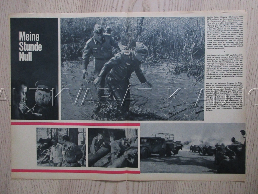 MEINE STUNDE NULL, MOJE NULTÁ HODINA, M. KRUG, BIO PROGRAM ČŠ-2 Č. 190