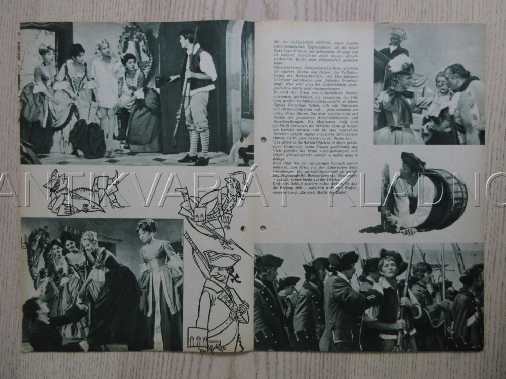 GALANTNÍ SLAVNOSTI, J. P. CASSEL, BIO PROGRAM ČŠ-2 Č. 202