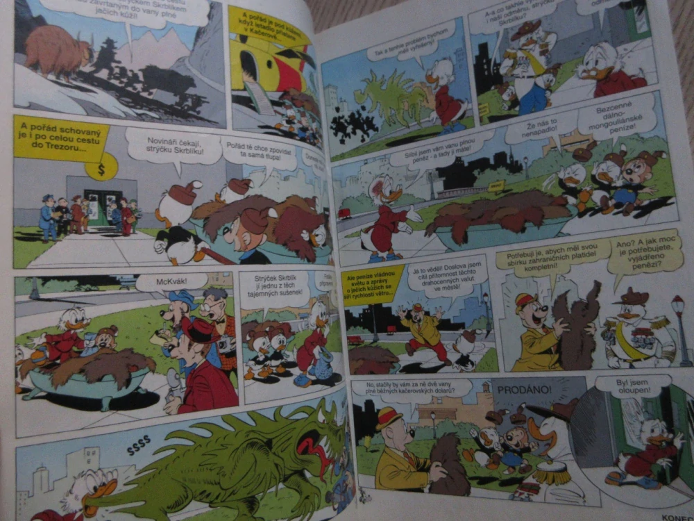 KAČER DONALD, 25/09, KOMIKS, DISNEY