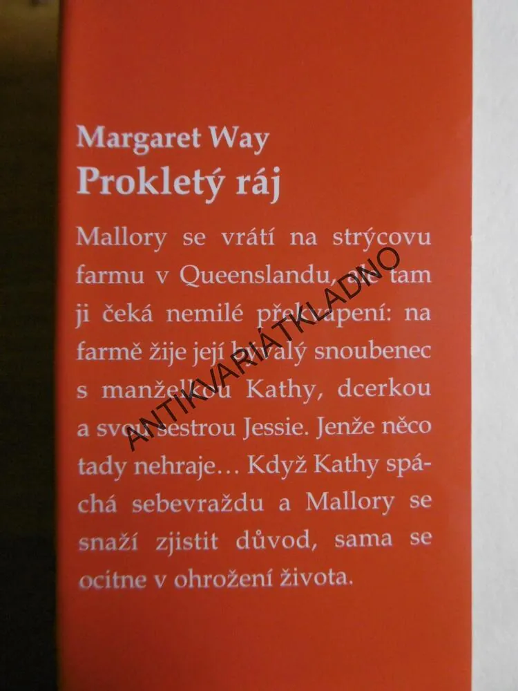 PROKLETÝ RÁJ, MARGARET WAY, **an