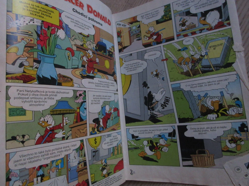 KAČER DONALD, Č. 22, KOMIKS, DISNEY