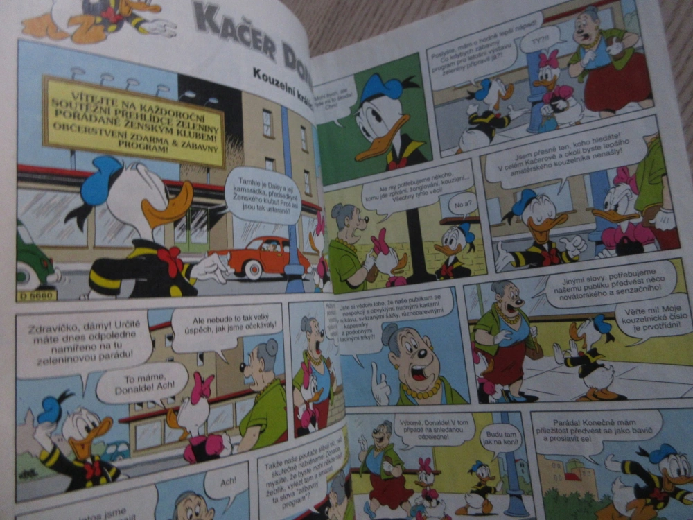 KAČER DONALD, Č. 19, KOMIKS, DISNEY