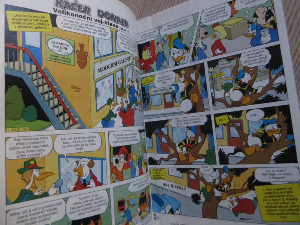 KAČER DONALD, 8/07, KOMIKS, DISNEY