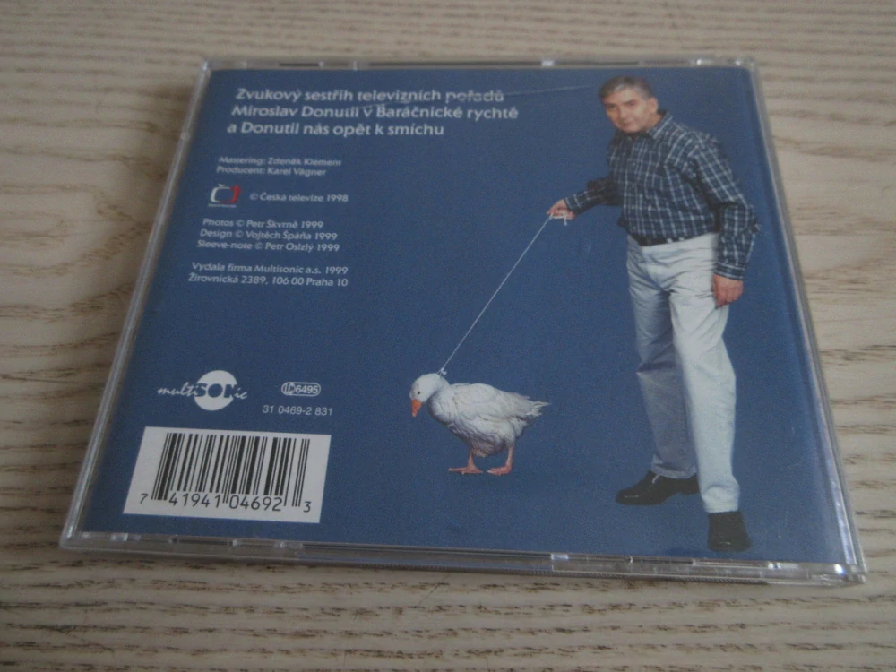 MIROSLAV DONUTIL, HISTORKY Z PROVÁZKU, CD MLUVENÉ SLOVO