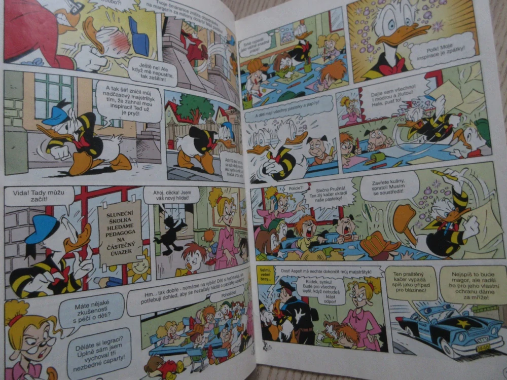 KAČER DONALD, 10/11, KOMIKS, DISNEY