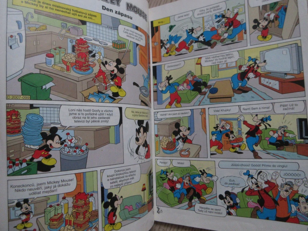 KAČER DONALD, 6/08, KOMIKS, DISNEY