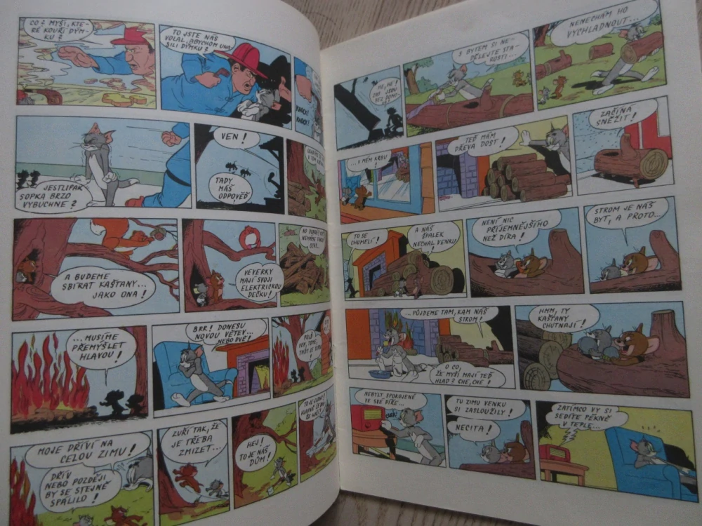 SUPER TOM A JERRY, 8/1990, KOMIKS