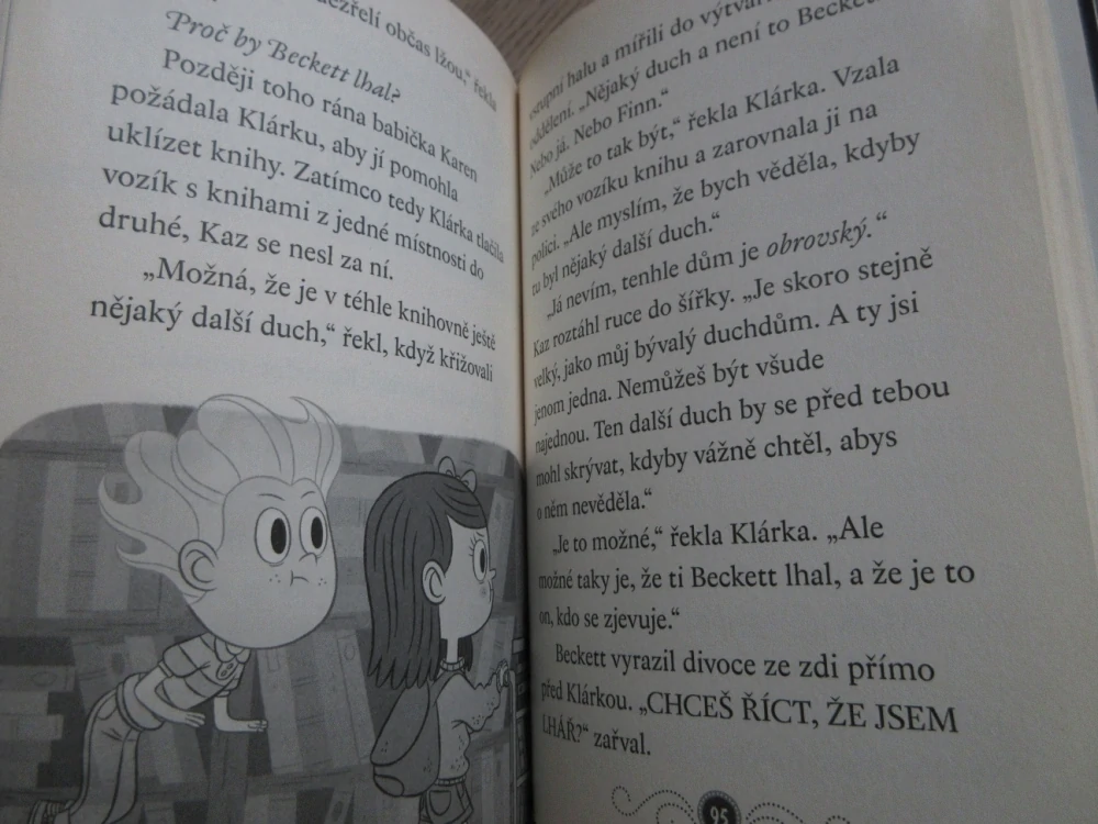STRAŠIDELNÁ KNIHOVNA: ZTRACENÝ DUCH, DORI HILLESTAD BUTLEROVÁ, **an