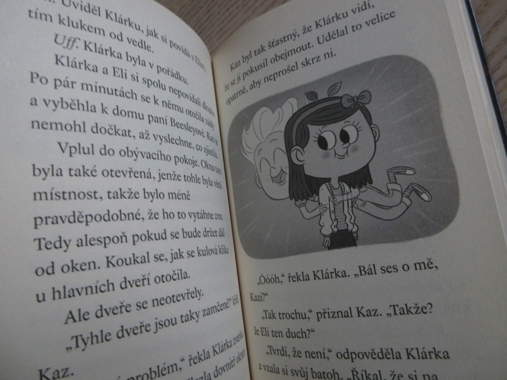 STRAŠIDELNÁ KNIHOVNA: NA PŮDĚ JE DUCH, DORI HILLESTAD BUTLEROVÁ, **an