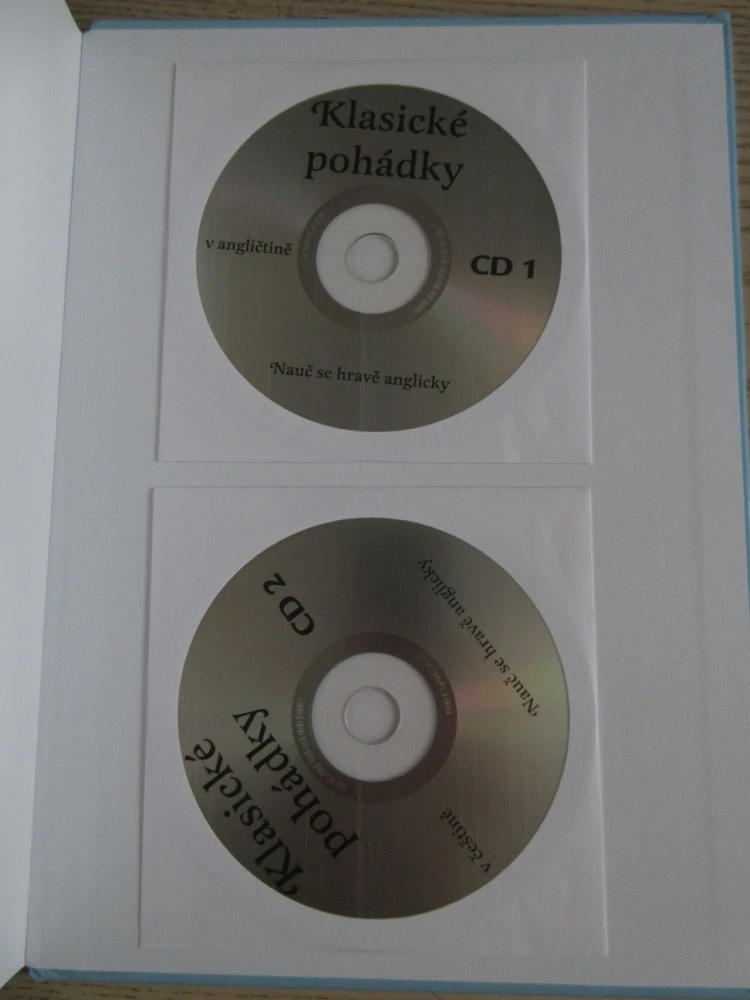 KLASICKÉ POHÁDKY V ČEŠTINĚ A ANGLIČTINĚ, 2X CD, DVOJJAZYČNÉ, **an