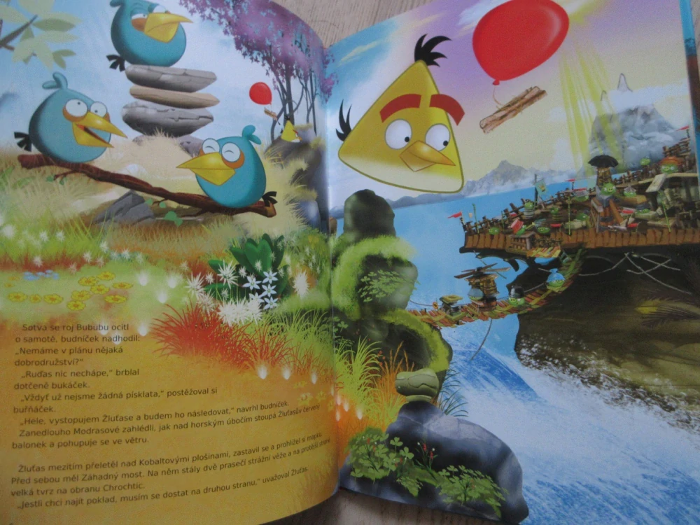 ANGRY BIRDS, TAJEMSTVÍ ZTRACENÉHO POKLADU, **an